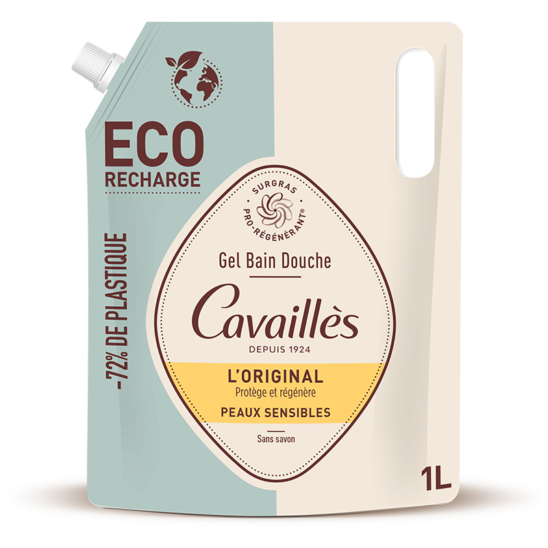 ROGE CAVAILLES RECHARGE GEL BAIN DOUCHE L ORIGINAL 1L