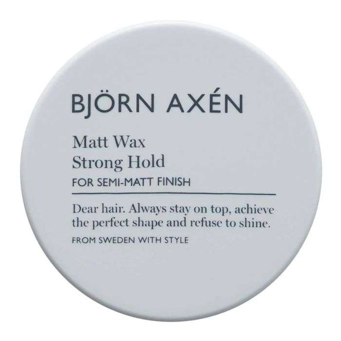 BJORN AXEN CIRE CAPILLAIRE MATT WAX STRONG HOLD 80ML