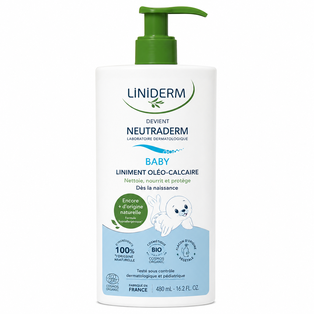GILBERT LINIDERM LINIMENT OLEO-CALCAIRE POMPE 480ML