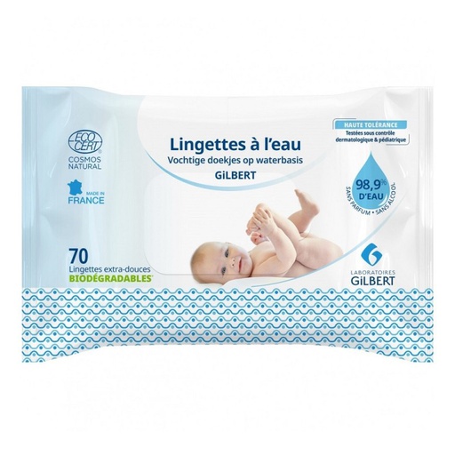 GILBERT LINGETTES A L EAU BIODEGRADABLES *70