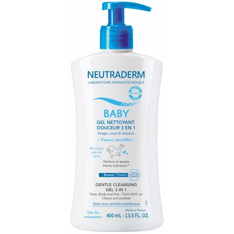 NEUTRADERM GEL NETTOYANT 3EN1 400ML