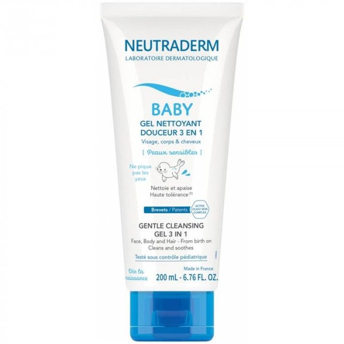 NEUTRADERM GEL NETTOYANT 3EN1 200ML