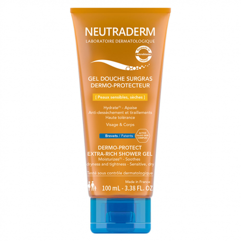 NEUTRADERM GEL DOUCHE SURGRAS DERMO-PROTECTEUR 100ML