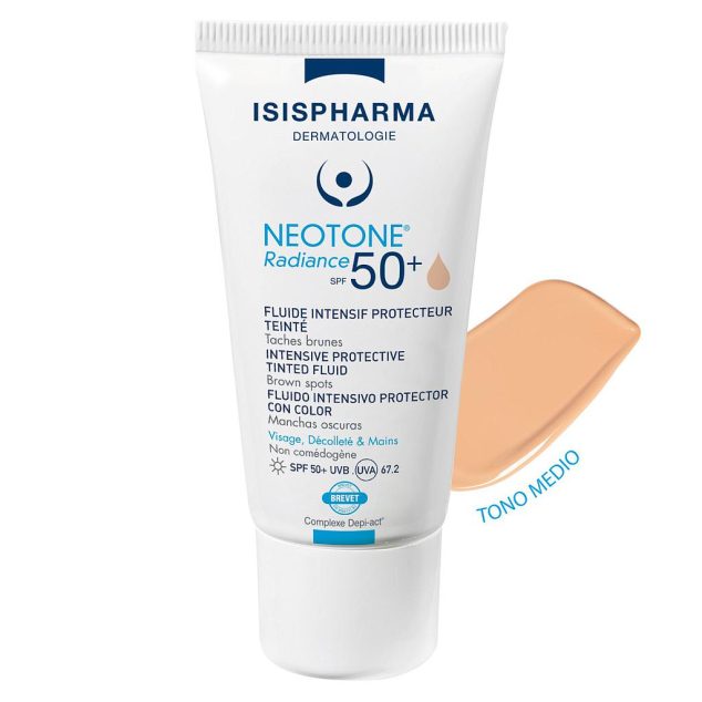[3760269770980] ISISPHARMA NEOTONE RADIANCE TEINTE MEDIUM SPF50+ 30ML