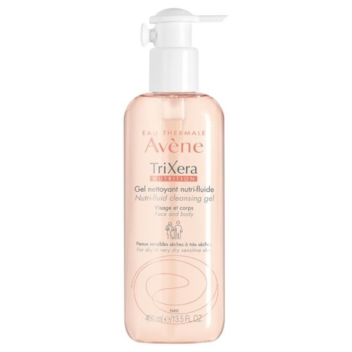 AVENE TRIXERA NUTRITION GEL NETTOYANT NUTRI-FLUIDE 400ML