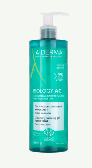 A-DERMA BIOLOGY AC GEL MOUSSANT PURIFIANT 200ML