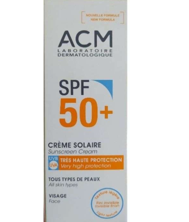 ACM CREME SOLAIRE TTP SPF 50+ 40ML