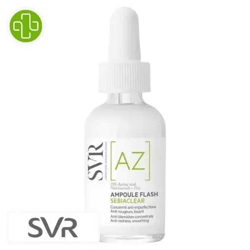 SVR AMPOULE FLASH SEBIACLEAR AZ 30ML