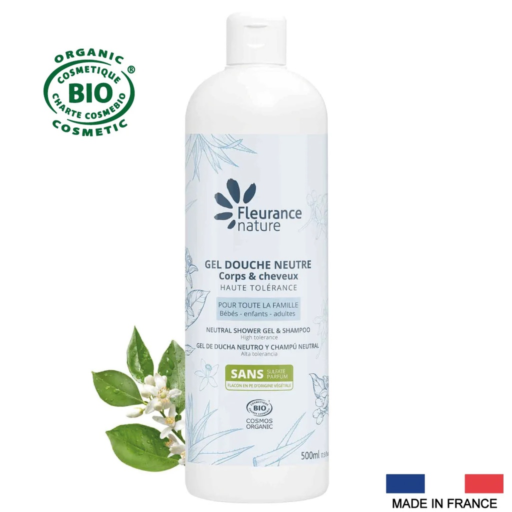 FLEURANCE NATURE GEL DOUCHE NEUTRE 500ML