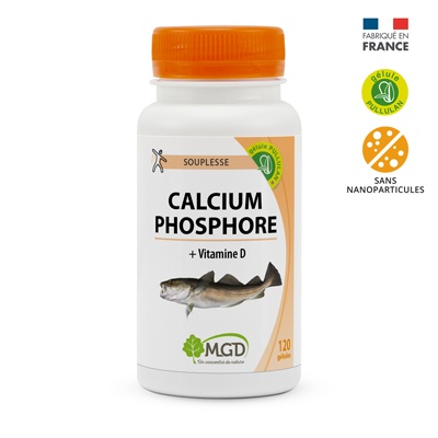 MGD CALCIUM PH.D 120 GELULES