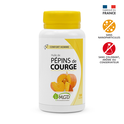 MGD HUILE DE PEPINS DE COURGE 100 CAPSULES