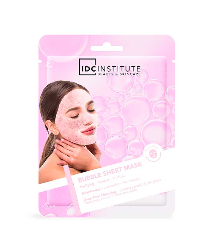 [77023] IDC INSTITUTE PINK SHEET BUBBLE MASK