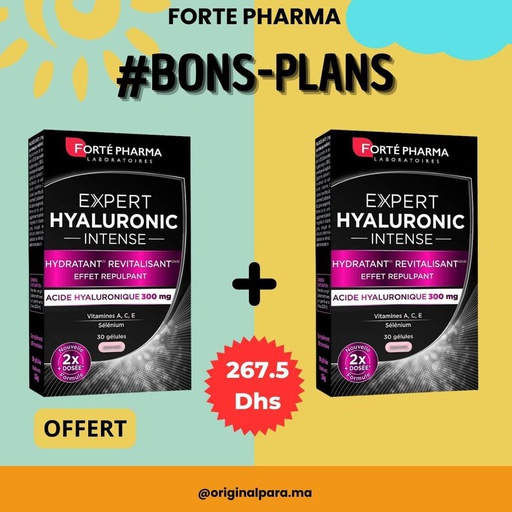 FORTE PHARMA EXPERT HYALURONIC INTENSE 2X30 GELLES