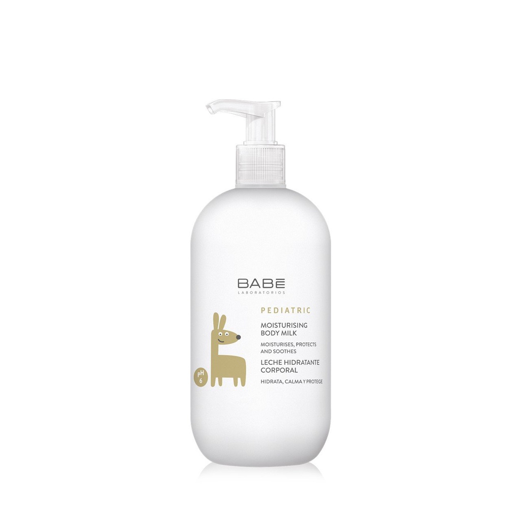 BABE PEDIATRIC MOISTURISING BODY MILK 500ML