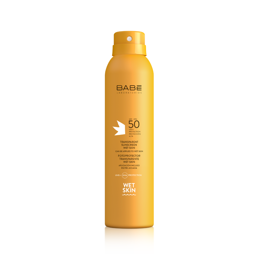 BABE TRANSPARENT SUNSCREEN WET SKIN SPF50 200ML