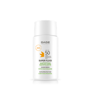 BABE SUPER FLUID MATTIFYING SUNSCREEN SPF50