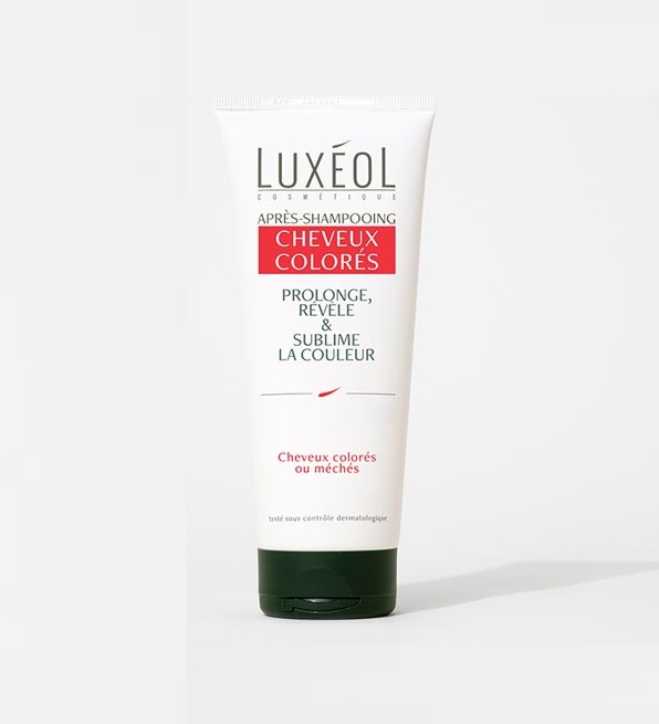[3760007336249] LUXEOL APRES SHAMPOOING CHEUVEUX COLORES 200 ML