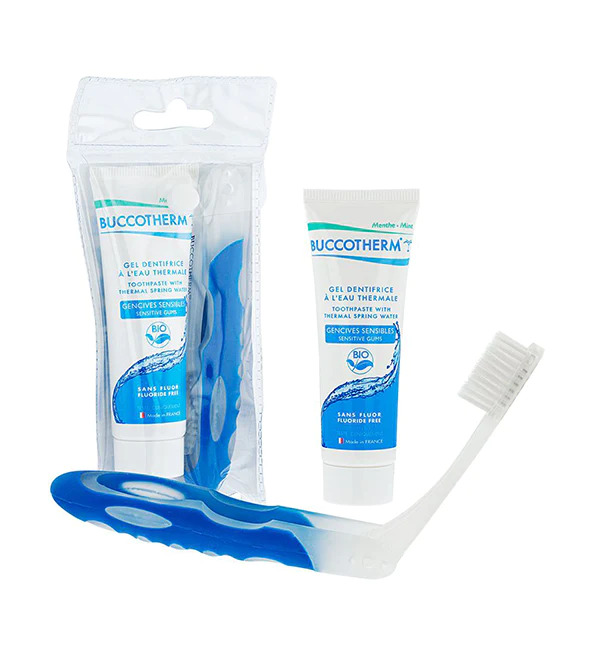 BUCCOTHERM KIT VOYAGE GEL DENTIFRICE + BROSSE A DENT