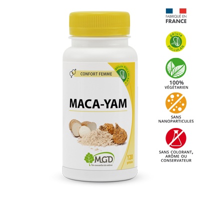 MGD MACA-YAM  120 GELULES