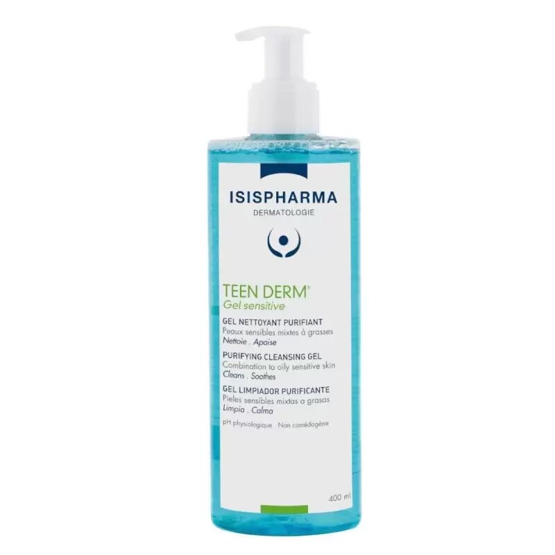 [3760269771406] ISISPHARMA TEEN DERM GEL SENSITIVE 400ML