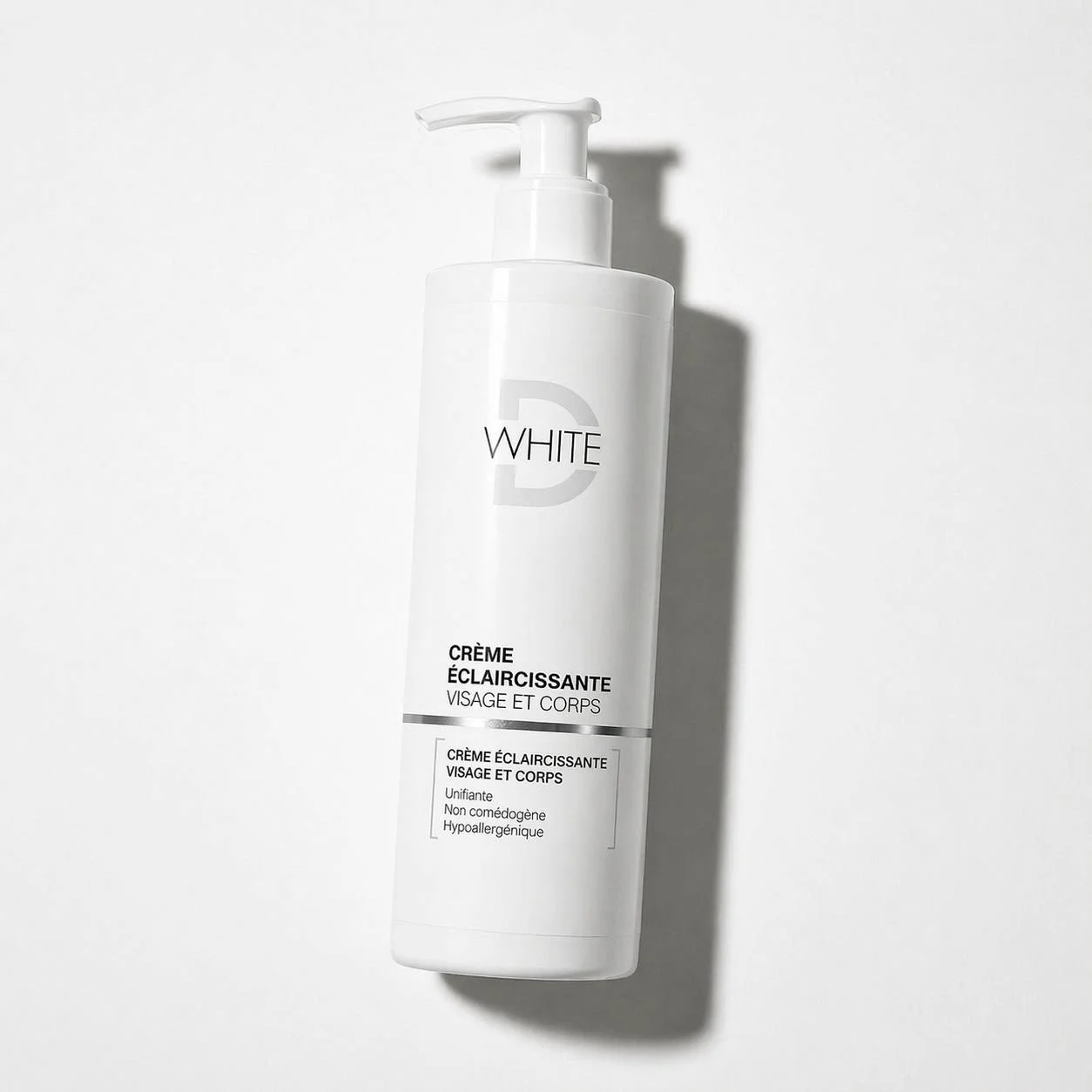 D-WHITE CREME ECLAIRCISSANTE VISAGE ET CORPS 400ML