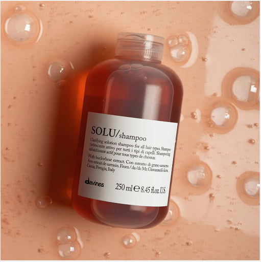 DAVINES SOLU SHAMPOO RAFRAICHISSANT POUR LAVAGE PROFOND 250 ML