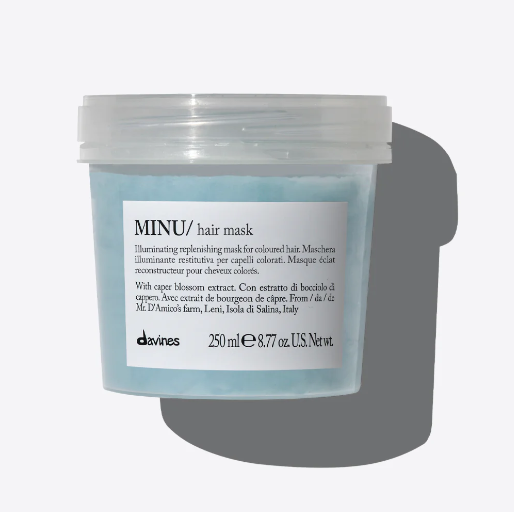 DAVINES MINU HAIR MASK ECLAT POUR CHEVEUX COLOREE
