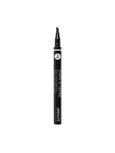 [ABLL02] ABSOLUTE NY LIQUID EYELINER SHAPE N' DEFINE - BLACK ABLL02