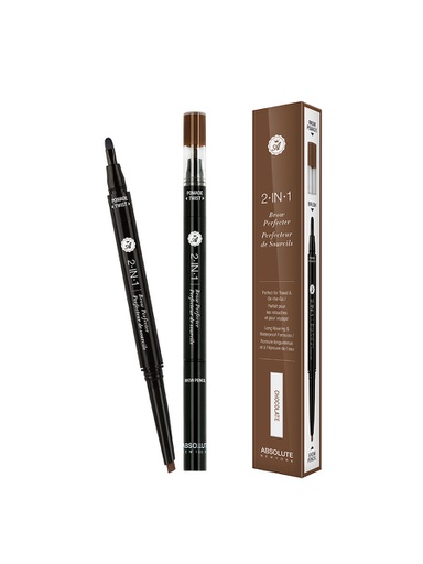 [AEBD02] ABSOLUTE 2 IN 1 BROW PERFECTER DARK BRUNETTE