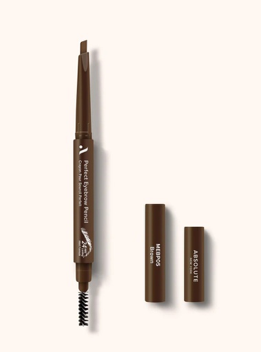 [AEBD04] ABSOLUTE ABNY 2 IN 1 BROW PERFECTER - CHOCOLAT AEBD04