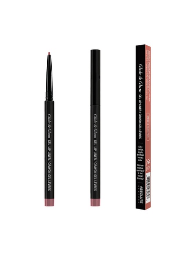 [MDGL11] ABSOLUTE ABNY GLIDE &amp; GLAM LIP LINER-ROSE MDGL11