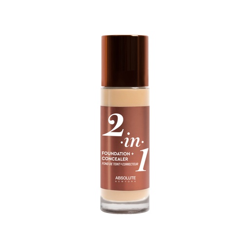 [MFFC01] ABSOLUTE NY 2IN1 FOUNDATION &amp; CONCEALER - COOL PORCELAIN MFFC01