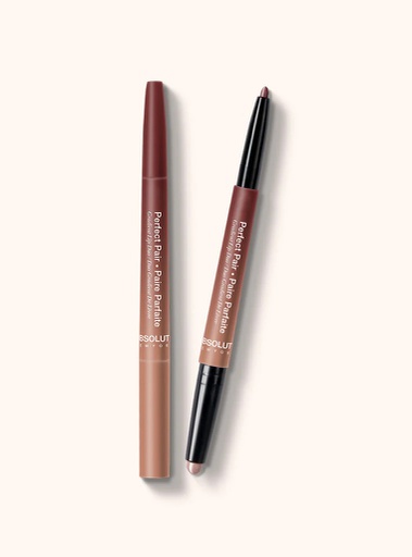 [ALD01] ABSOLUTE NY PERFECT PAIR LIP DUO - SUGAR SPICE ALD01