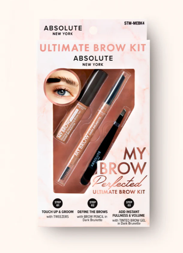 [STM-MEBK4] ABSOLUTE NY ULTIMATE BROW KIT STM-MEBK4