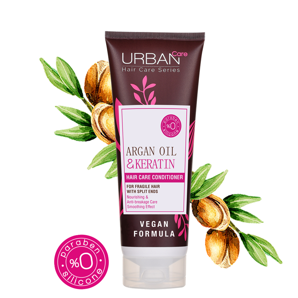 [8680690700668] URBAN CARE ARGAN OIL & KERATIN CONDITIONER 250ML