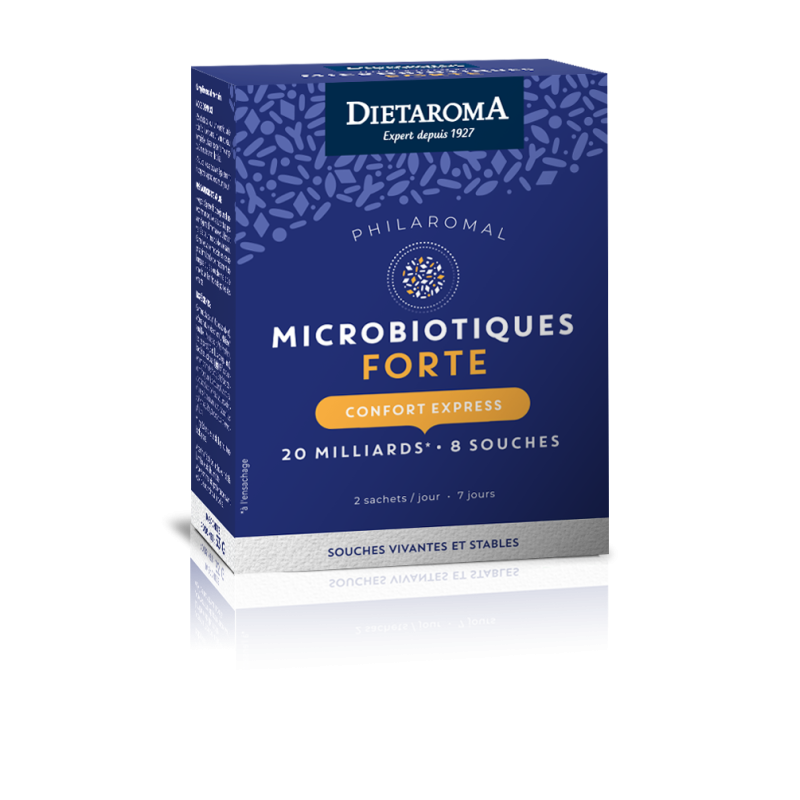 DIETAROMA PHILAROMAL MICROBIOTIQUES FORTE - CONFORT EXPRESS -14 SACHETS