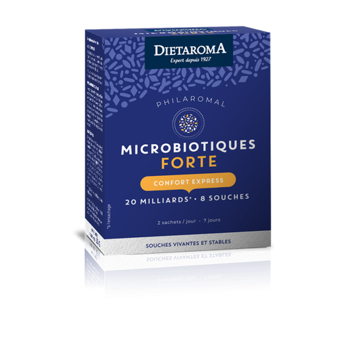 DIETAROMA PHILAROMAL MICROBIOTIQUES FORTE - CONFORT EXPRESS -14 SACHETS