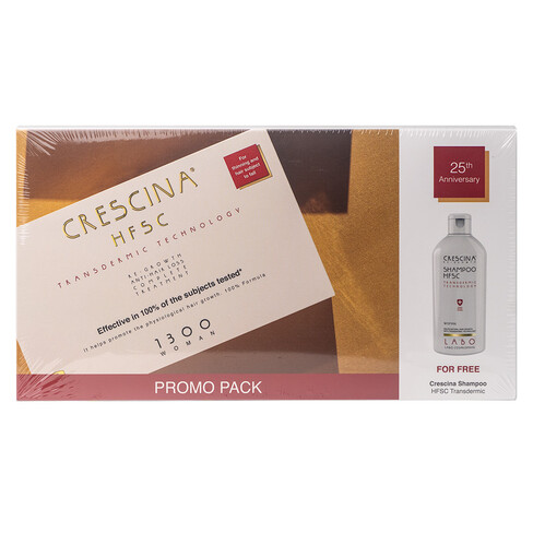 CRESCINA HFSC PACK COMPLET WOMAN 1300 + SHAMPOOING 200ML OFFERT