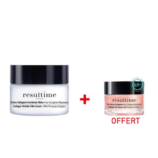 RESULTIME PACK COLLAGEN FILLER CREAM + COLLAGEN GEL SERUM 15 ML OFFERT