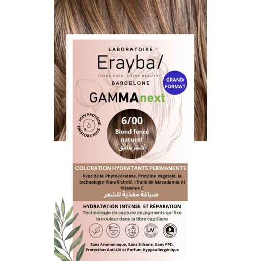 ERAYBA GAMMA NEXT 6/00 BLOND FONCE 100ML