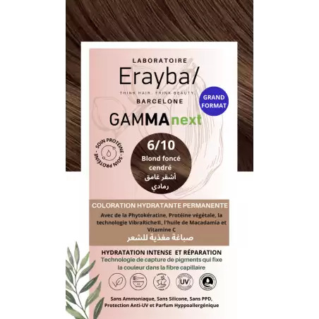 ERAYBA GAMMA NEXT 6/10 BLOND FONCE CENDRE 100ML