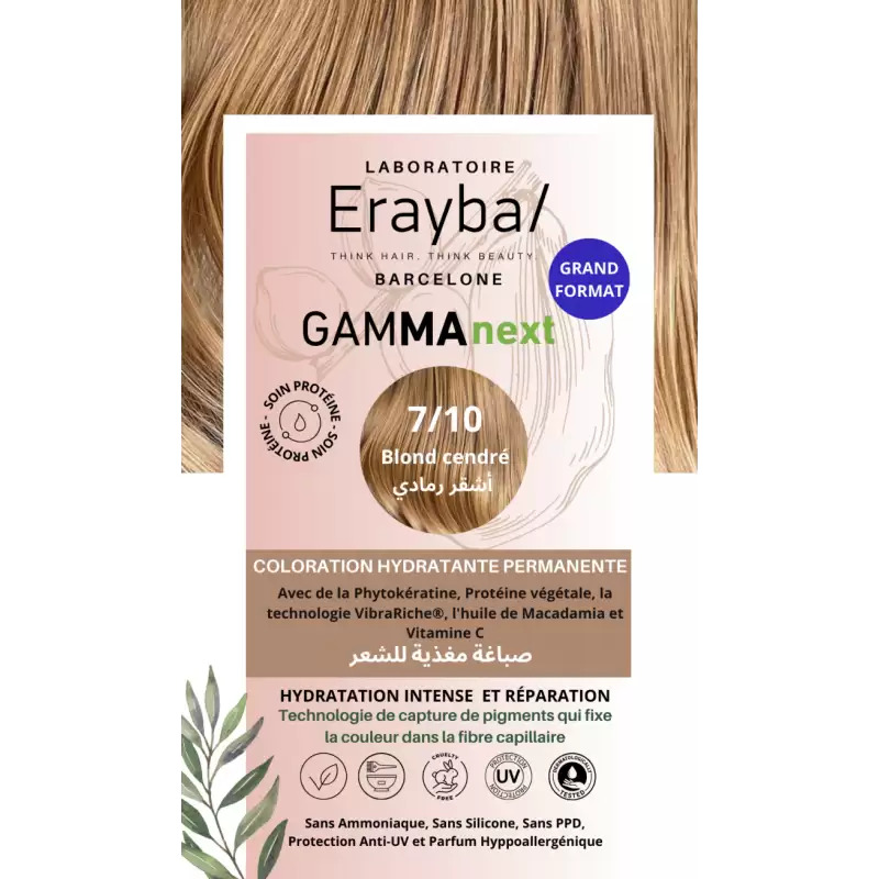 ERAYBA GAMMA NEXT 7/10 BLOND CENDRE 100ML