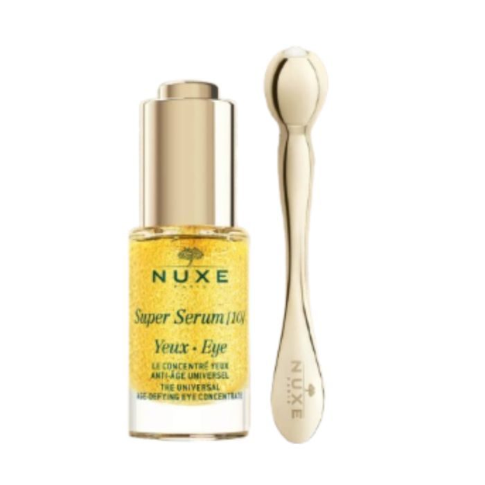 NUXE SUPER SERUM 10 YEUX 15 ML + ROLLER MASSAGE