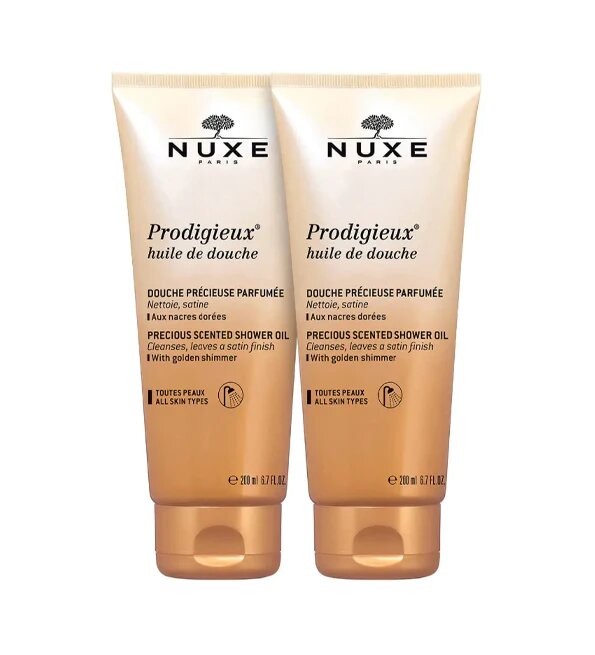 NUXE PRODIGIEUX DUO HUILE DE DOUCHE *2 200ML