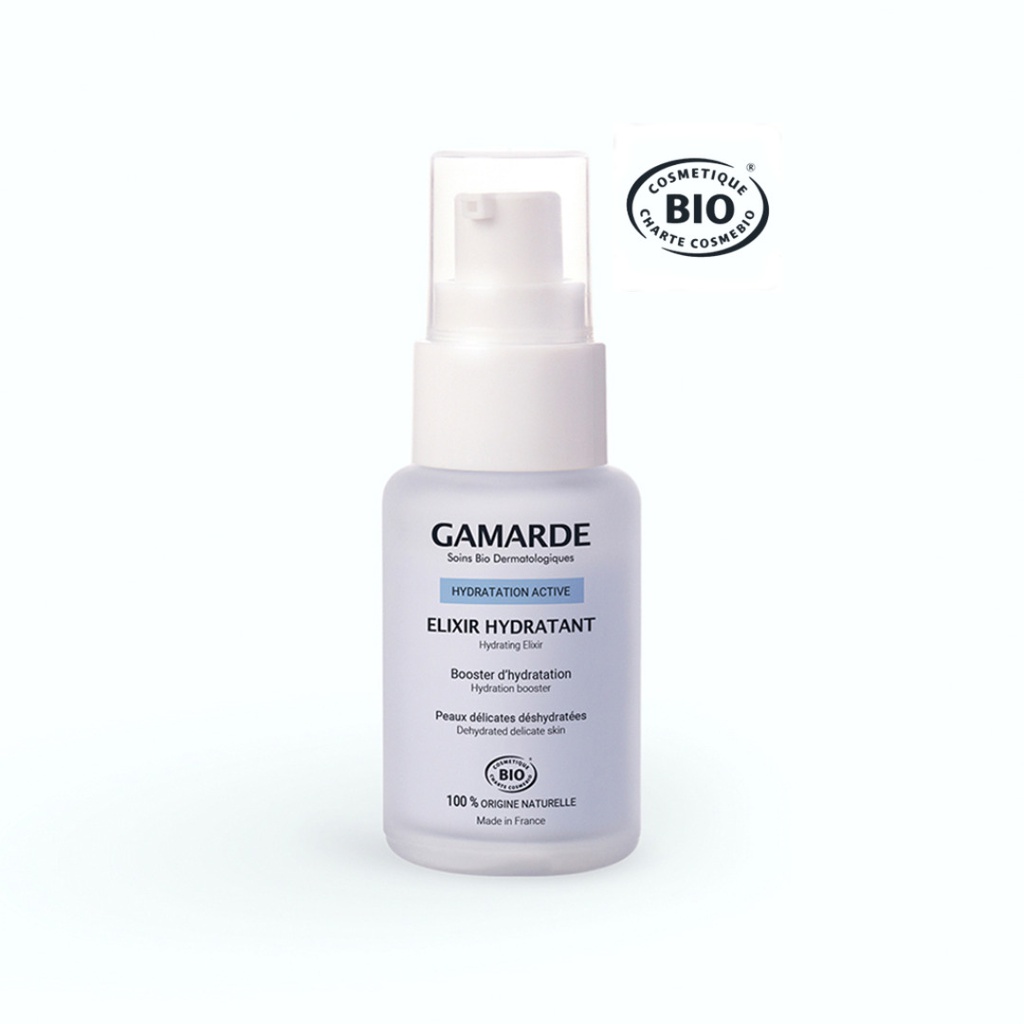 GAMARDE HYDRATATION ACTIVE ELIXIR HYDRATANT BIO 30ML