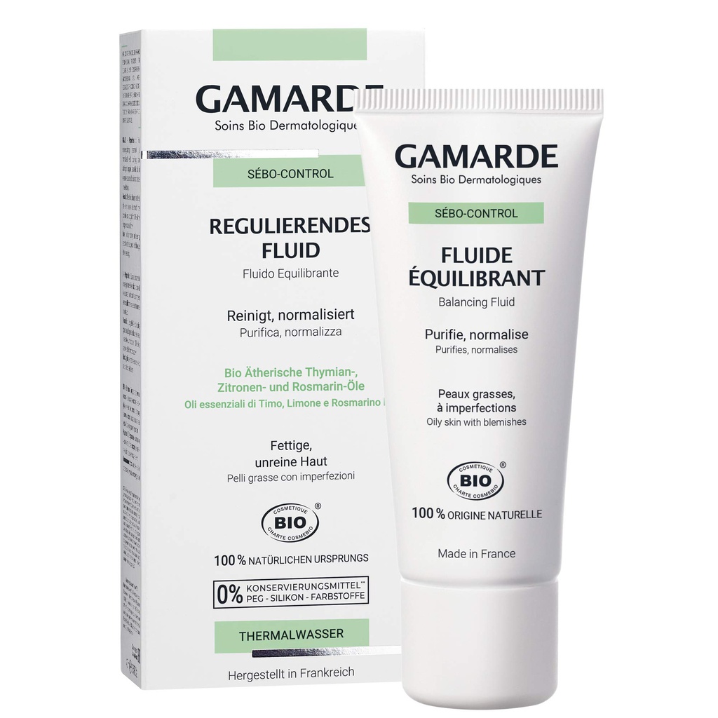 GAMARDE SEBO-CONTROL FLUIDE EQUILIBRANT BIO 40G