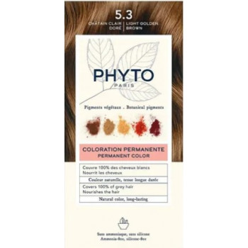 [PH1001061AA] PHYTO COLOR KIT COLORATION N°5.3 CHATAIN CLAIR DORE