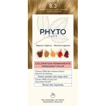 [PH1001161AA] PHYTO COLOR KIT COLORATION N°8.3 BLOND CLAIR DORE