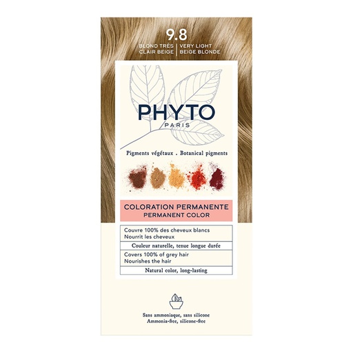 [PH1001191AA] PHYTO COLOR KIT COLORATION N9.8