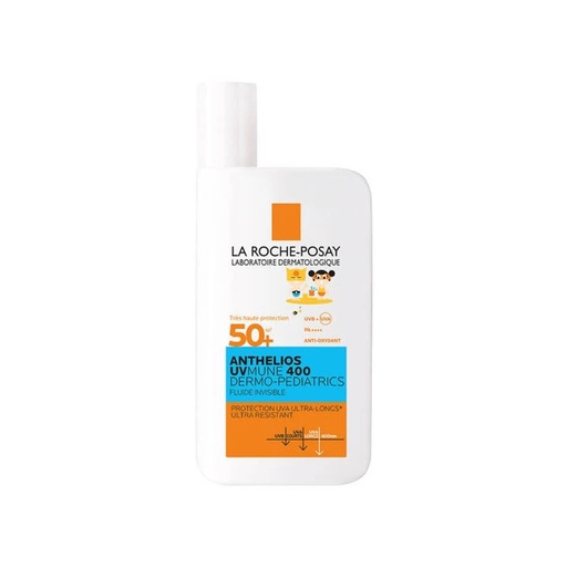 LA ROCHE POSAY ANTHELIOS UVMUNE 400 DERMO-PEDIATRICS FLUIDE INVISIBLE SPF50+ 50ML